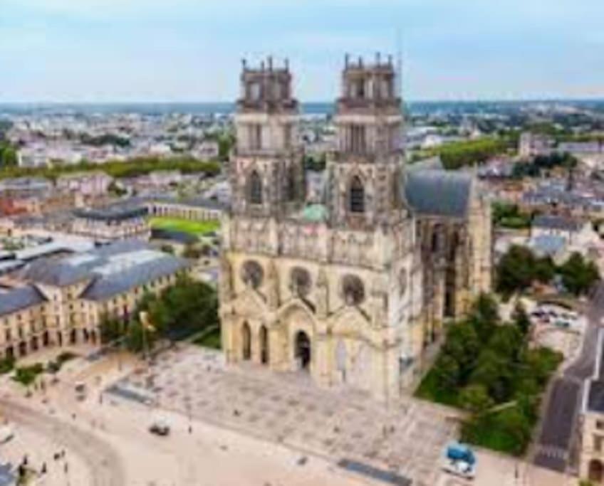 Chaleureux Appart, Proche De La Loire Avec Parking Orléans Kültér fotó